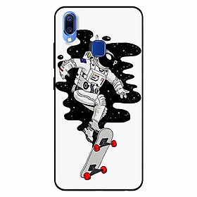 Ốp lưng in cho Vivo Y91 Phi Hành Gia Lướt Ván