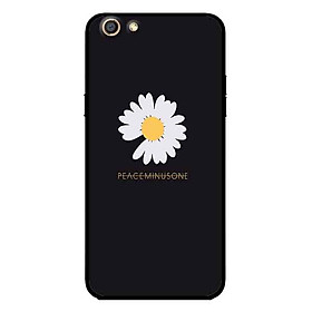 Ốp Lưng in cho Oppo F3 Mẫu Peace Hoa Cúc  - Hàng Chính Hãng
