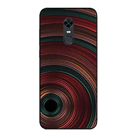 Ốp Lưng in cho Xiaomi Redmi 5 Mẫu Họa Tiết Hình Tròn - Hàng Chính Hãng