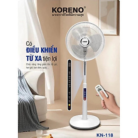 Quạt Cây có điều khiển,Quạt đứng, quạt Koreno sang trọng, động cơ êm ái không rung lắc, bảo hành 2 năm hàng chính hãng