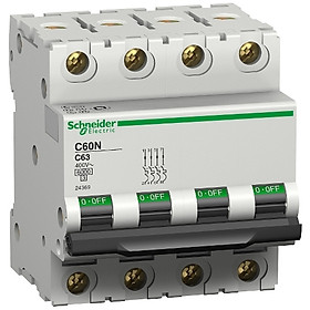 Cầu dao điện Schneider 24367 MCB 4P 40A , Icu: 10kA-415V
