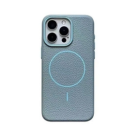 Ốp Lưng Da Likgus Beaty Viền Dẻo Chống Sốc Hỗ Trợ Sạc Không Dây Magnetic cho Iphone 15promax - 16Promax .Hàng Nhập KHẩu