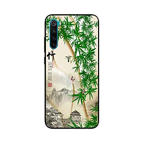 Ốp Lưng in cho Xiaomi Redmi Note 8 Mẫu Tranh Làng Tre - Hàng Chính Hãng