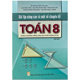 ￼Sách -Bài tập nâng cao và một số chuyên đề Toán lớp 8 -tập một