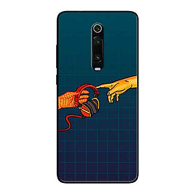 Ốp Lưng in cho Xiaomi Redmi K20 Mẫu Bàn Tay Chạm Nhạc - Hàng Chính Hãng