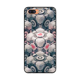 Ốp Lưng Dành Cho Oppo A12e mẫu Khối Rubik Tình Yêu - Hàng Chính Hãng