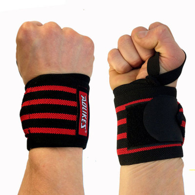 Băng Quấn Bảo Vệ Cổ Tay GYM  Wrist Cao Cấp 60x8cm (1 Đôi)