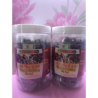 COMBO HAI HỘP HÀ THỦ Ô ĐỎ MẸ KEN-Loại có thành phần đậu đen giảm nóng trong, 2 hộp 1 ký 