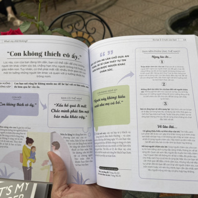 (In màu toàn bộ)Tủ sách DK- WHAT’S MY TEERNAGER THINKING - TÂM LÝ HỌC TRẺ EM THỰC HÀNH CHO CHA MẸ HIỆN ĐẠI (tuổi từ 2 đến 7)  – Tanith Carey – Mẹ Ong Bông dịch –Thái Hà - NXB Công Thương