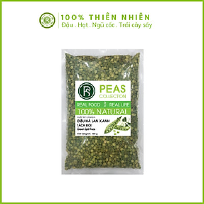 [COMBO] 2 Túi 500G Đậu Hà Lan Xanh REAL FOOD STORE Làm Salad & Nấu Ăn Giàu Vitamin & Khoáng Chất Nhập Khẩu Canada