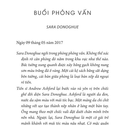 Đi Qua Bóng Tối - Rules For Vanishing