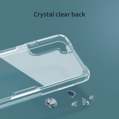 Ốp lưng silicon dẻo trong suốt cho Samsung Galaxy S22 hiệu Nillkin Nature Pro mỏng 0.6mm - hàng nhập khẩu