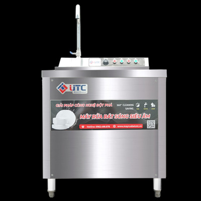 Máy rửa bát sóng siêu âm UTC 800HS chậu đơn - Hàng chính hãng