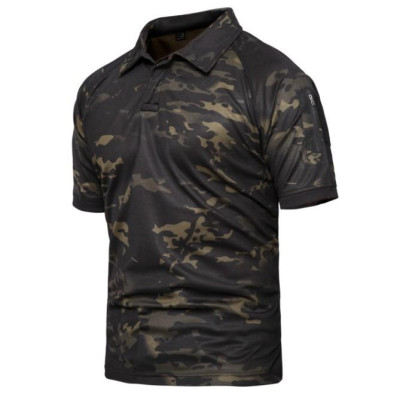 Áo thun polo chiến thuật_dã ngoại_sinh tồn