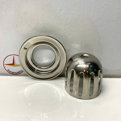 Thoát nước sân thượng Inox 304 Onspa 60mm tròn _ 110TC060