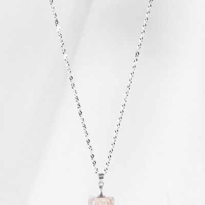 Dây Chuyền Hồ Ly 9 Đuôi San Hô Hóa Thạch Ngọc Quý Gemstones