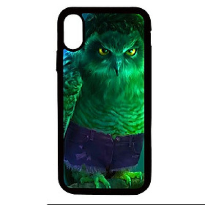 Ốp lưng cho iPhone X mẫu CHIM 28 - Hàng chính hãng