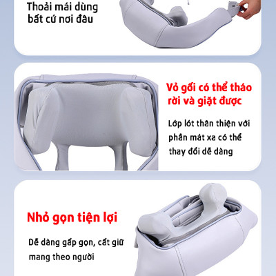 Máy massage Cổ Gáy VISPO VP-CG24 giúp massage cổ vai gáy hiệu quả nhất