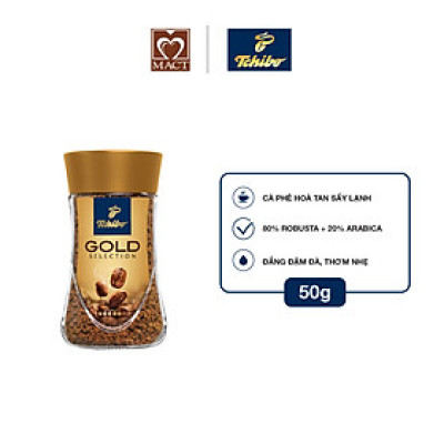 Cà phê hòa tan Tchibo Gold - 50g