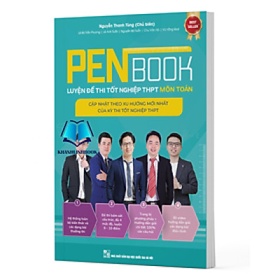 Sách - PENBOOK – Luyện đề thi tốt nghiệp THPT môn Toán (HM)