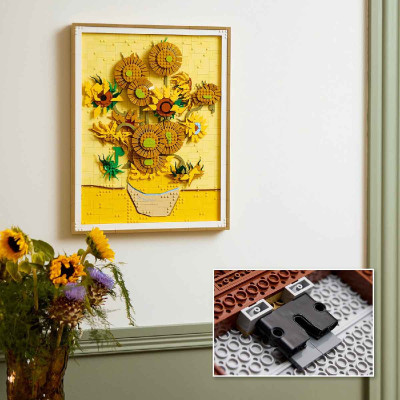 Đồ Chơi Lắp Ráp Tranh Hoa Hướng Dương Của Vincent Van Gogh LEGO ART 31215 (2615 chi tiết)