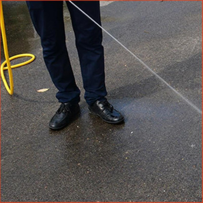 Bộ dây vòi xịt nước rửa xe, tưới cây tăng áp 3 lần, loại 3-5m (cút nhựa nối nhựa xanh) 206846