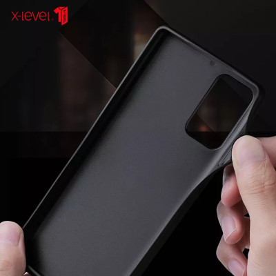 Ốp lưng da cho Samsung Galaxy A23, A53, A33, A73, A13 hãng X-level cao cấp viền mềm chống sốc - Hàng chính hãng