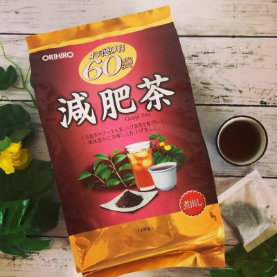 Trà Genpi Tea Orihiro Nhật Bản 60 Gói/ Túi Hàng Chính Hãng