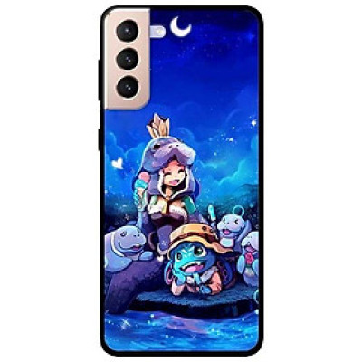 Ốp lưng dành cho Samsung S21 - S21 Plus - S21 Ultra mẫu Cô Gái Và Hải Cẩu