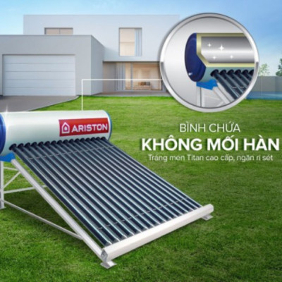 Máy Nước Nóng Năng Lượng Mặt Trời Ariston Eco 2 1815 25 TNSS 160L - Hàng chính hãng