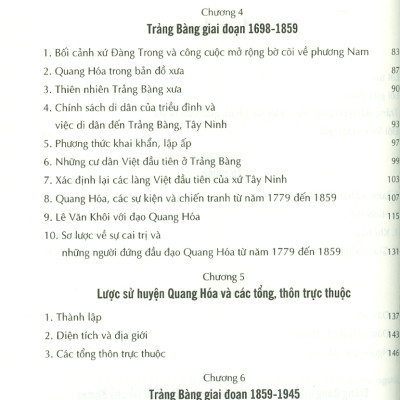 Tràng Bàng phương chí - Lịch sử, văn hóa vùng đất và con người nam Tây Ninh