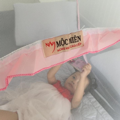 Màn Chụp Cho Bé - Mùng Chụp Cao Cấp Mộc Miên Trẻ Em ( Hà Nội )