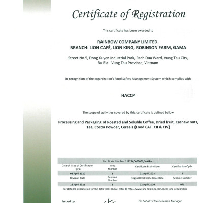 Combo 3 Hộp Cà Phê Xanh Phin Giấy Lion King - Thanh Lọc Cơ Thể, Đốt Cháy Mỡ Thừa ( Hộp 10 gói x 15g)