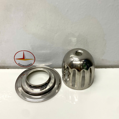 Thoát nước sân thượng Inox 304 Onspa 60mm tròn _ 110TC060