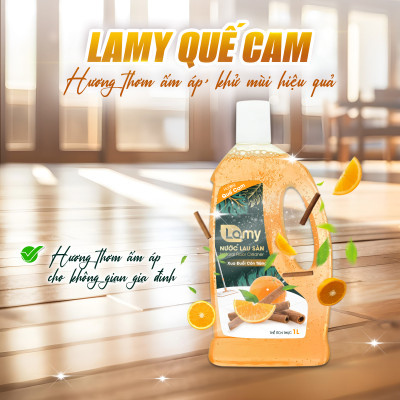 Thùng 04 Chai Nước Lau Sàn Giúp Làm Sạch Mọi Bề Mặt Kháng Khuẩn Xua Đuổi Côn Trùng Chai 1L