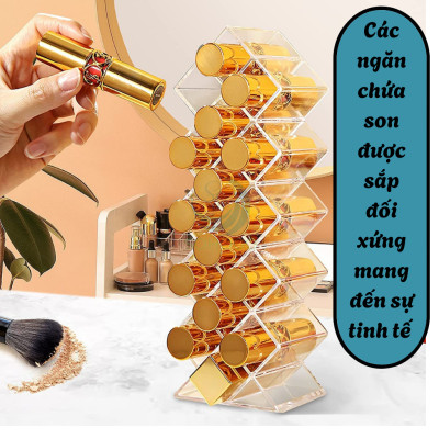 Khay Đựng Son 18–26 Ô Tiện Lợi Kệ Đựng Son 18–26 Ngăn Cao Cấp Khay Đựng Son Trang Điểm Đa Năng 18–26 Ô  Khay Son Cao Cấp 18–26 Ô – Gọn Gàng, Tinh Tế Khay Trang Điểm Đựng Son 18–26 Ô Acrylic Trong Suốt Hộp Đựng Son Handmade 18–26 Ngăn – Đẳng Cấp Makeup