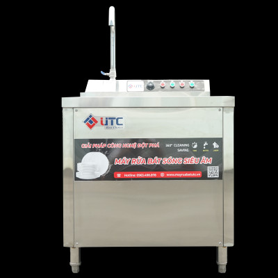 Máy rửa bát sóng siêu âm UTC 800HS chậu đơn - Hàng chính hãng