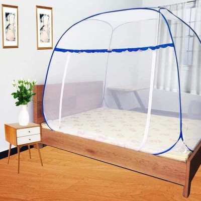 Màn Chụp , Mùng Chụp Đỉnh Rộng Cao Cấp Mộc Miên - Mẫu Không Viền Chân Hoạ Tiết ( Hà Nội )