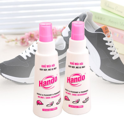 Combo 3 Chai xịt khử mùi hôi chân hôi giày Hando 120ml (Hương Quế)
