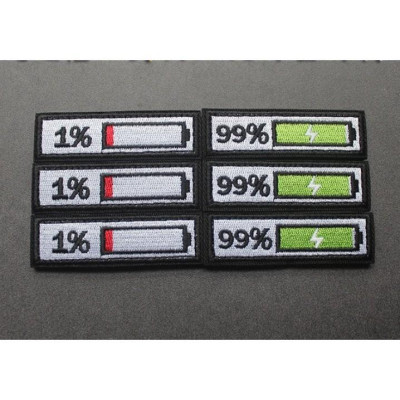 Patch_Velcro phần trăm pin dán quần áo_ba lô túi xách