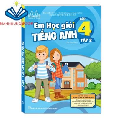 Sách - Combo em học giỏi tiếng Anh lớp 4(trọn bộ 2 cuốn)
