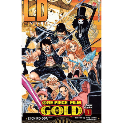 Truyện - One Piece Film Gold - Combo 2 Tập - Anime Comics - Eiichiro Oda - Kim Đồng