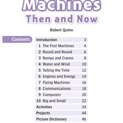 Oxford Read and Discover 4 Machines Then and Now