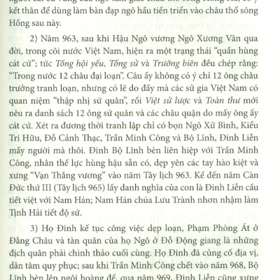 SỬ VIỆT - Nhìn Từ Tài Liệu Nguồn - Trần Kinh Hòa (Cheng Nin Ho) - Nguyễn Mạnh Sơn dịch - (bìa mềm)
