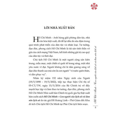 Sách - Hồ Chí Minh - Con Người Của Lịch Sử Và Làm Nên Lịch Sử - NXB Chính Trị Quốc Gia