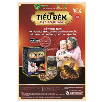 Viên Uống Hỗ Trợ Giảm Triệu Chứng Đi Tiểu Nhiều Lần, Tiểu Đêm Do Thận Yếu