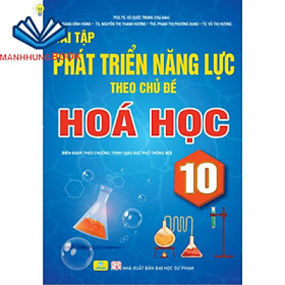 Sách - Bài Tập Phát Triển Năng Lực Theo Chủ Đề Hóa Học 10.