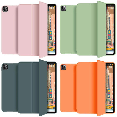 BAO DA SMART COVER SILICON, ỐP LƯNG SILICON CHO IPAD CÓ KHE CÀI BÚT APPLE PENCIL CHO IPAD 10.2 INCH, 10.5 INCH, IPAD PRO 11 INCH