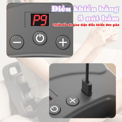 Máy massage đấm lưng và giãn cơ cầm tay Nikio NK-272 Pro - 6 đầu độc đáo cho hiệu suất giãn cơ gấp 6 lần | OKbuy