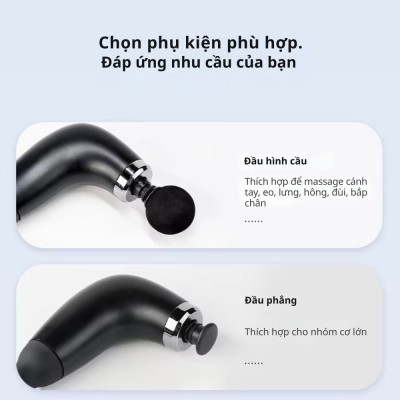 Gậy Massage Kachi MK405 – Súng Massage Cầm Tay Có Tay Nối Dài, Thư Giãn Sâu Từng Nhóm Cơ - hàng chính hãng